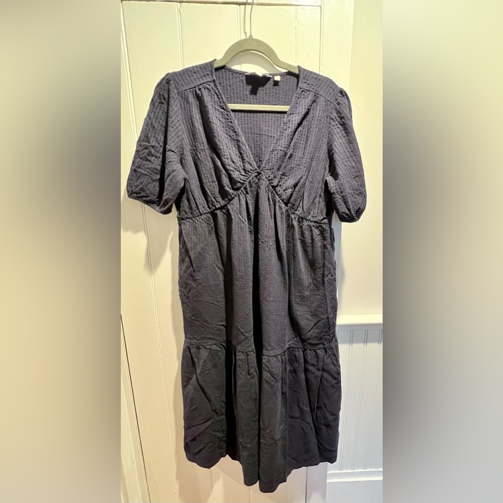 Boden Midi Puff sleeve w/pockets